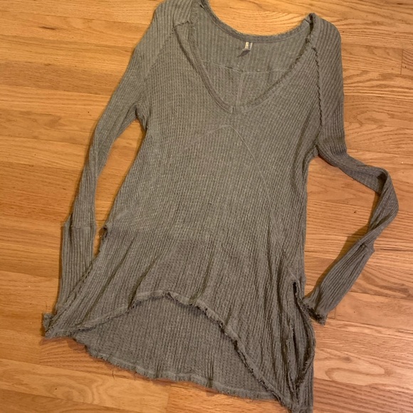 Free People grey tunic XS - Picture 3 of 8